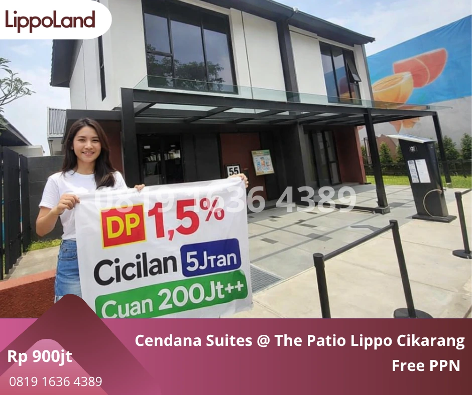 Cendana Suites The Patio Lippo Cikarang – Rumah Premium Modern