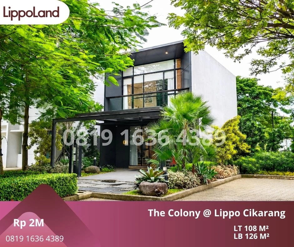 The Colony Lippo Cikarang – Rumah Premium Modern
