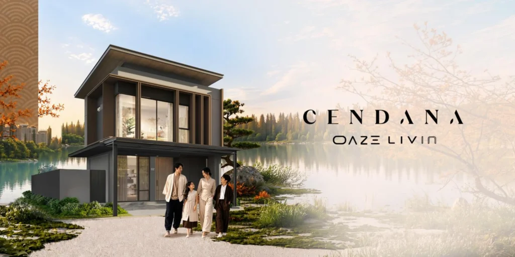 gambar fasad cendana rumah dilippo cikarang